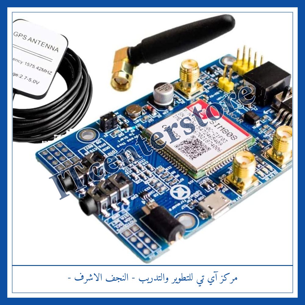 SIM808 V4.0 GSM/GPRS/GPS Module Shield | مديول GSM/GPRS/GPS ‏SIM808 ‏V4.0
