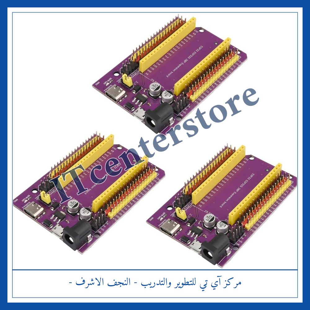 ESP32 38-Pin Expansion Board | لوحة توسعة ESP32 ‏38 منفذ