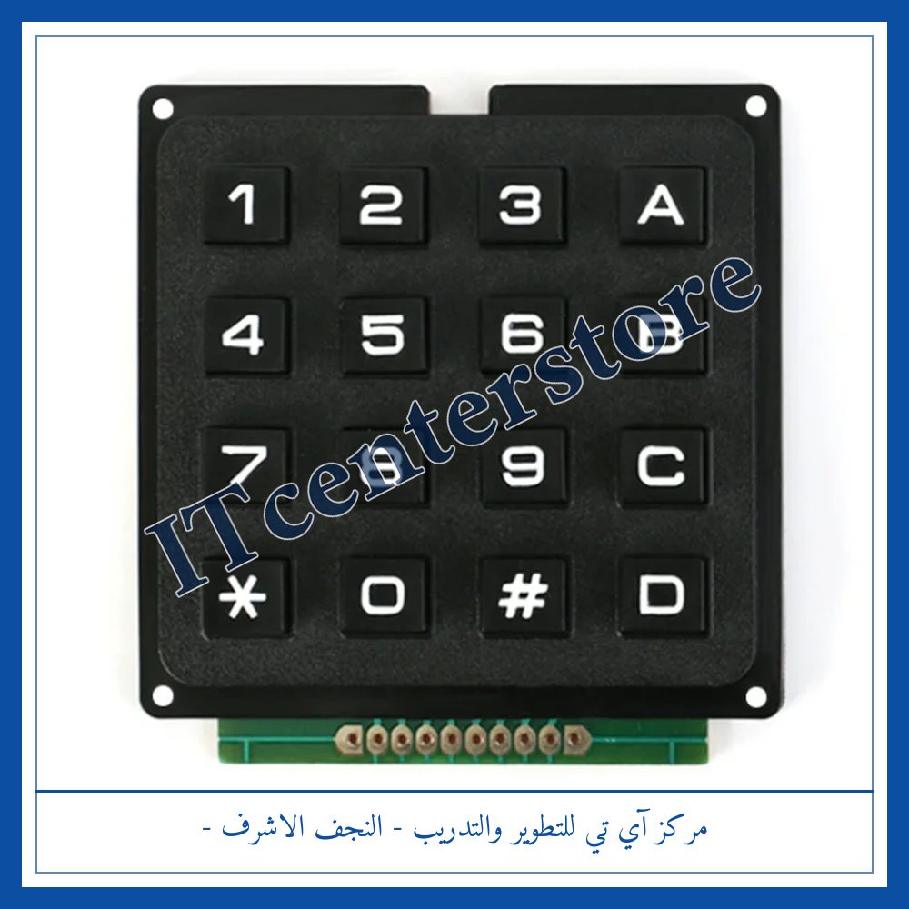keypad hard buttons 4 * 3